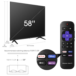 Foto 4 | Foto 4 | Pantalla Hisense 58R6E de 58\" Led Smart Tv 4K Ultra Hd