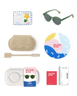 Foto 5 | Foto 5 | Lentes Olivio & Co. Oval Olive Green Kids