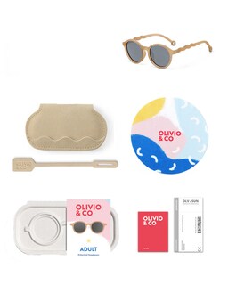 Foto 5 | Foto 5 | Lentes Olivio & Co. Oval Sand Beige Kids