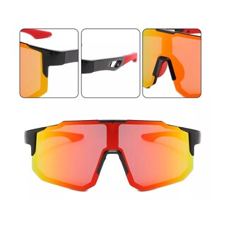 Foto 3 | Foto 3 | Lentes de Sol Eo Safe Imports Esi11688 Deportivos Rojos para Hombre