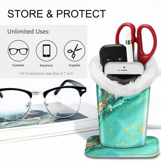 Foto 4 | Foto 4 | Funda de Piel Vegana con Forro de Felpa Fintie para Anteojos - Venta Internacional