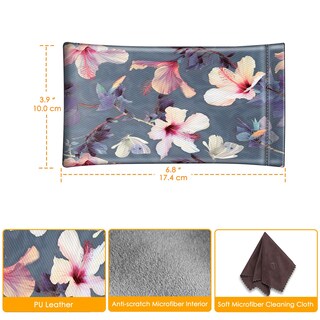 Foto 2 | Foto 2 | Funda para Gafas Fintie Blooming Hibisco - Venta Internacional