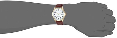 Foto 3 | Foto 3 | Reloj Amazon Essentials, Fácil De Leer, En Tono Dorado Para Hombre - Venta Internacional.