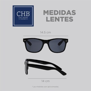 Foto 6 | Foto 6 | Lentes de Sol Chb Chili Beans Clothing Co Len Cyclone Gris para Hombre