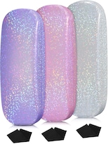 Estuches Rígidos Para Gafas De Sol Weewooday Con Purpurina - Venta Internacional.