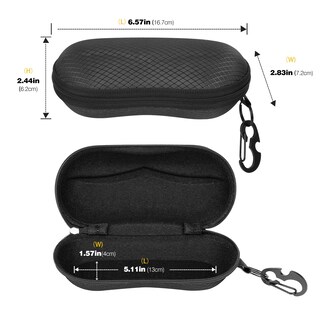 Foto 5 | Foto 5 | Funda Para Gafas De Sol Moko Eva, Carcasa Semirrígida Con Gancho Y Destornillador - Venta Internacional.