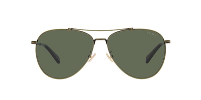 Foto 1 | Foto 1 | Lente De Sol Coach Hc7136 Color Verde Oscuro Forma Piloto Para Hombre