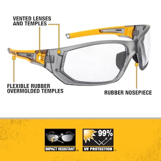 Foto 2 | Foto 2 | Gafas Protectoras Dewalt Dpg112 Con Marco Completo Y Lente Transparente - Venta Internacional.