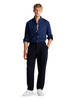 Foto 3 | Foto 3 | Camisa Tommy Hilfiger De Lino Teñido Con Pigmentos Para Hombre, Corte Regular - Venta Internacional.