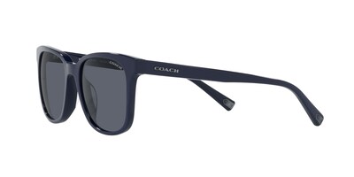 Foto 3 | Foto 3 | Lente De Sol Coach 0hc8313u Color Azul Oscuro Sólido Forma Pillow