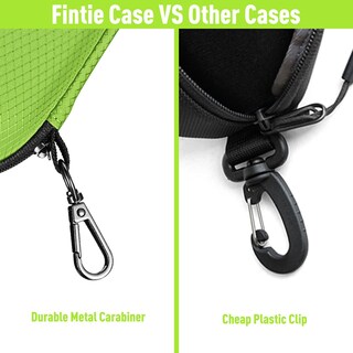 Foto 6 | Foto 6 | Funda Para Gafas De Sol Fintie, Carcasa Dura De Eva, A Prueba De Golpes, Color Gris Esmeralda - Venta Internacional.