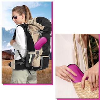 Foto 7 | Foto 7 | Funda Para Gafas De Sol Fintie Hard Eva Shell A Prueba De Golpes, Magenta - Venta Internacional.