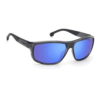 Foto 2 | Foto 2 | Gafas De Sol Carrera 8038/s Rectangulares Para Hombre, Gris/azul Multicolor - Venta Internacional.