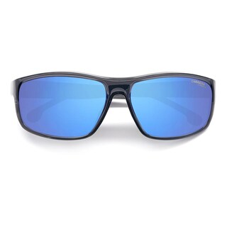 Foto 4 | Foto 4 | Gafas De Sol Carrera 8038/s Rectangulares Para Hombre, Gris/azul Multicolor - Venta Internacional.