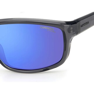 Foto 5 | Foto 5 | Gafas De Sol Carrera 8038/s Rectangulares Para Hombre, Gris/azul Multicolor - Venta Internacional.