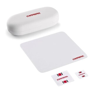 Foto 6 | Foto 6 | Gafas De Sol Carrera 8038/s Rectangulares Para Hombre, Gris/azul Multicolor - Venta Internacional.