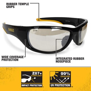Foto 2 | Foto 2 | Gafas De Seguridad Dewalt Dpg94-9c Dominator Con Lentes Para Interiores/exteriores - Venta Internacional.
