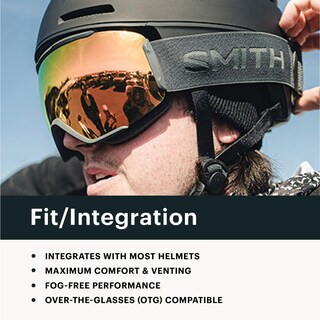 Foto 7 | Foto 7 | Gafas De Nieve Smith 4d Mag Xl Para Adultos, Esquí Y Snowboard, Color Óxido - Venta Internacional.