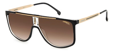 Foto 1 | Foto 1 | Gafas De Sol Carrera Carrera 1056/s 2m2 Para Hombre Negro Y Dorado - Venta Internacional.