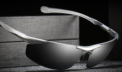 Foto 2 | Foto 2 | Gafas De Sol Huoguo Xy351 De Aluminio Y Magnesio Polarizadas Para Hombre - Venta Internacional.