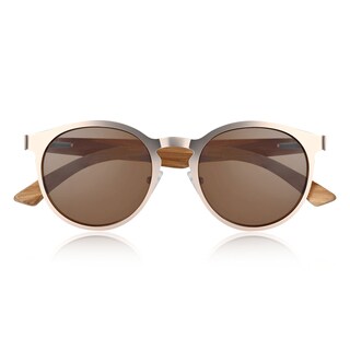 Foto 6 | Foto 6 | Gafas De Sol Earth Wood Reine Polarizadas Negro/negro - Venta Internacional.