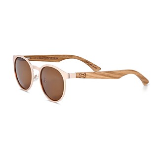 Foto 4 | Foto 4 | Gafas De Sol Earth Wood Reine Polarizadas Marrón Oscuro/negro - Venta Internacional.