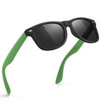 Gafas De Sol Feidusun Polarizadas Para Hombre Y Mujer  Negras - Venta Internacional.