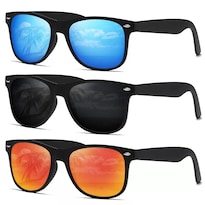 Gafas De Sol Demikos Polarizadas Unisex Azul - Venta Internacional.