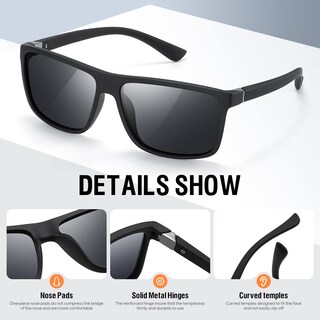 Foto 4 | Foto 4 | Gafas De Sol Kwhzxgyy Polarizadas Con Protección Uv400 Para Hombres Y Mujeres - Venta Internacional.