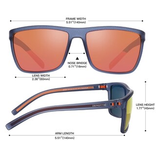 Foto 3 | Foto 3 | Gafas De Sol Zenottic Polarized Tr90 Frame Uv400 Para Hombre - Venta Internacional.