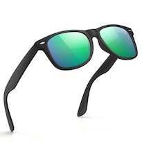 Gafas De Sol Feidusun Polarizadas Para Hombre Y Mujer  Negras - Venta Internacional.