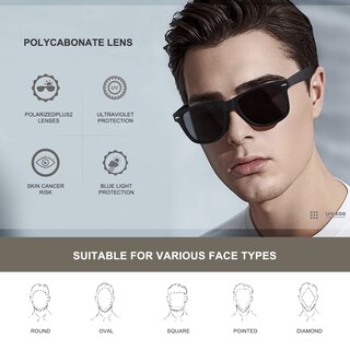 Foto 2 | Foto 2 | Gafas De Sol Demikos Polarizadas Con Protección Uv400 Para Hombres Y Mujeres - Venta Internacional.