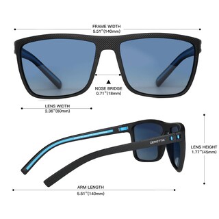 Foto 3 | Foto 3 | Gafas De Sol Zenottic Polarized Tr90 Frame Uv400 Para Hombre - Venta Internacional.