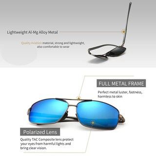 Foto 4 | Foto 4 | Gafas De Sol Sungait Ultraligeras Polarizadas Uv400 Sgt458qh-qbl-3 - Venta Internacional.
