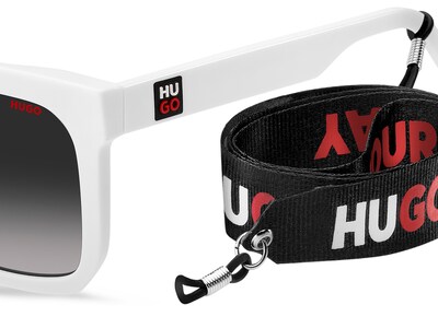 Foto 4 | Foto 4 | Lente De Sol Hugo Boss Hg 1218/s Color Blanco Cuadrado