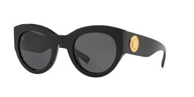 Foto 2 | Foto 2 | Lentes de Sol Ve4353 Black Dark Grey Round Versace color Gris