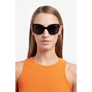 Foto 7 | Foto 7 | Lentes de Sol Polaroid Cuadrado Negros para Mujer