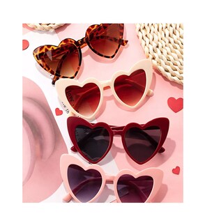 Foto 2 | Foto 2 | Gafas de Sol Corazón 10 Piezas