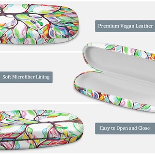 Foto 4 | Foto 4 | Funda Para Gafas Fintie Hard Shell Love Tree Con Paño De Limpieza - Venta Internacional