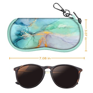 Foto 3 | Foto 3 | Funda Para Gafas Fintie Ultraligera Portátil De Neopreno color Esmeralda - Venta Internacional