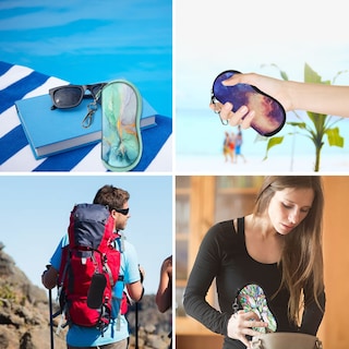 Foto 7 | Foto 7 | Funda Para Gafas Fintie Ultraligera Portátil De Neopreno color Esmeralda - Venta Internacional