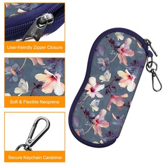 Foto 2 | Foto 2 | Funda para Gafas Fintie Blooming Hibiscus - Venta Internacional