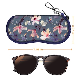 Foto 4 | Foto 4 | Funda para Gafas Fintie Blooming Hibiscus - Venta Internacional