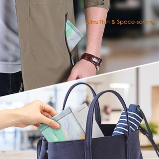 Foto 5 | Foto 5 | Funda de piel Fintie para Gafas Paquete de 2 - Negro y Multicolor