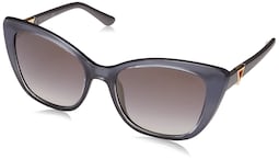 Gafas de Sol Guess de Inspiración Retro con Forma de Ojo de Gato color Gris 55 Mm - Venta Internacional