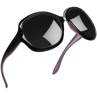 Foto 1 | Foto 1 | Gafas De Sol Joopin Jackie Butterfly Polarized Black Purple - Venta Internacional