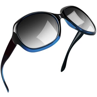 Foto 1 | Foto 1 | Gafas de Sol Joopin Polarized Blue Oversized para Mujer - Venta Internacional
