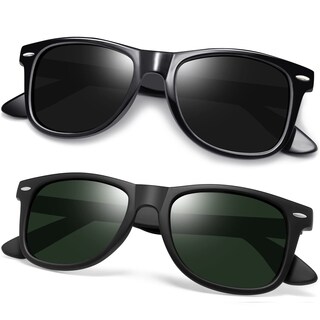 Foto 1 | Foto 1 | Gafas de Sol Joopin Trendy Square Vintage Oversized Negras G15 1 Par - Venta Internacional