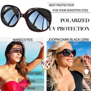 Foto 3 | Foto 3 | Gafas de Sol Joopin Oversized para Mujer - Venta Internacional