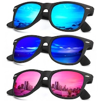 Gafas de Sol Kaliyadi Polarizadas con Acabado Mate y Bloqueo UV 3 Piezas - Venta Internacional